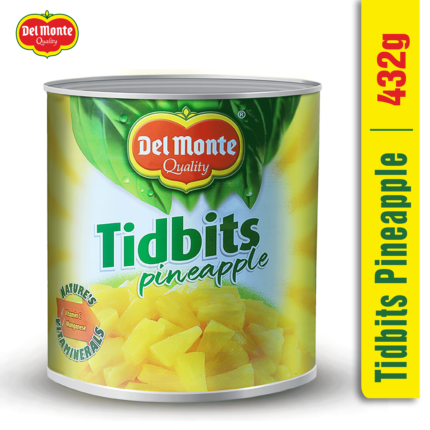 Del Monte Pineapple Tidbits 432g