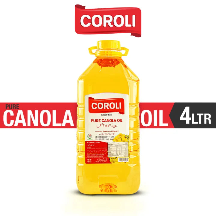 Coroli Canola Oil - 4 Ltr