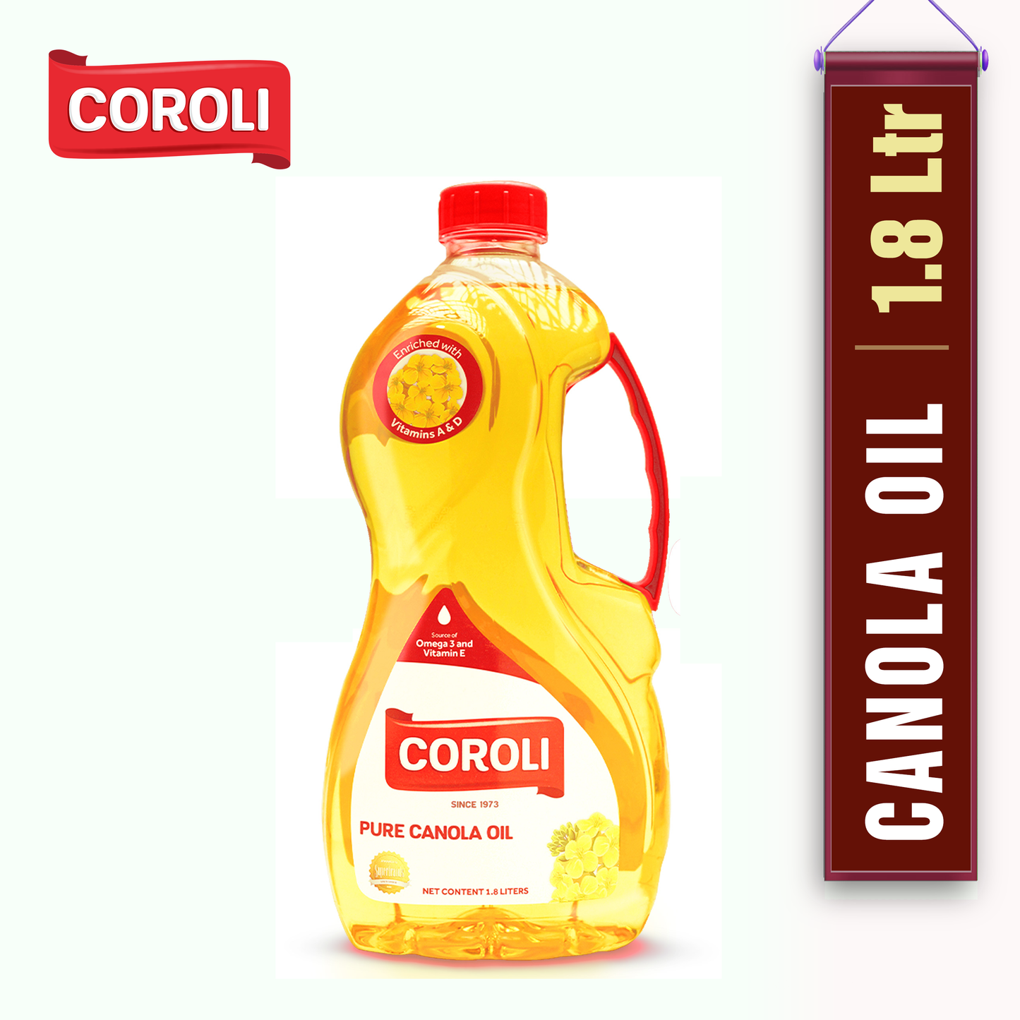 Coroli Corn Oil - 1.8 Ltr