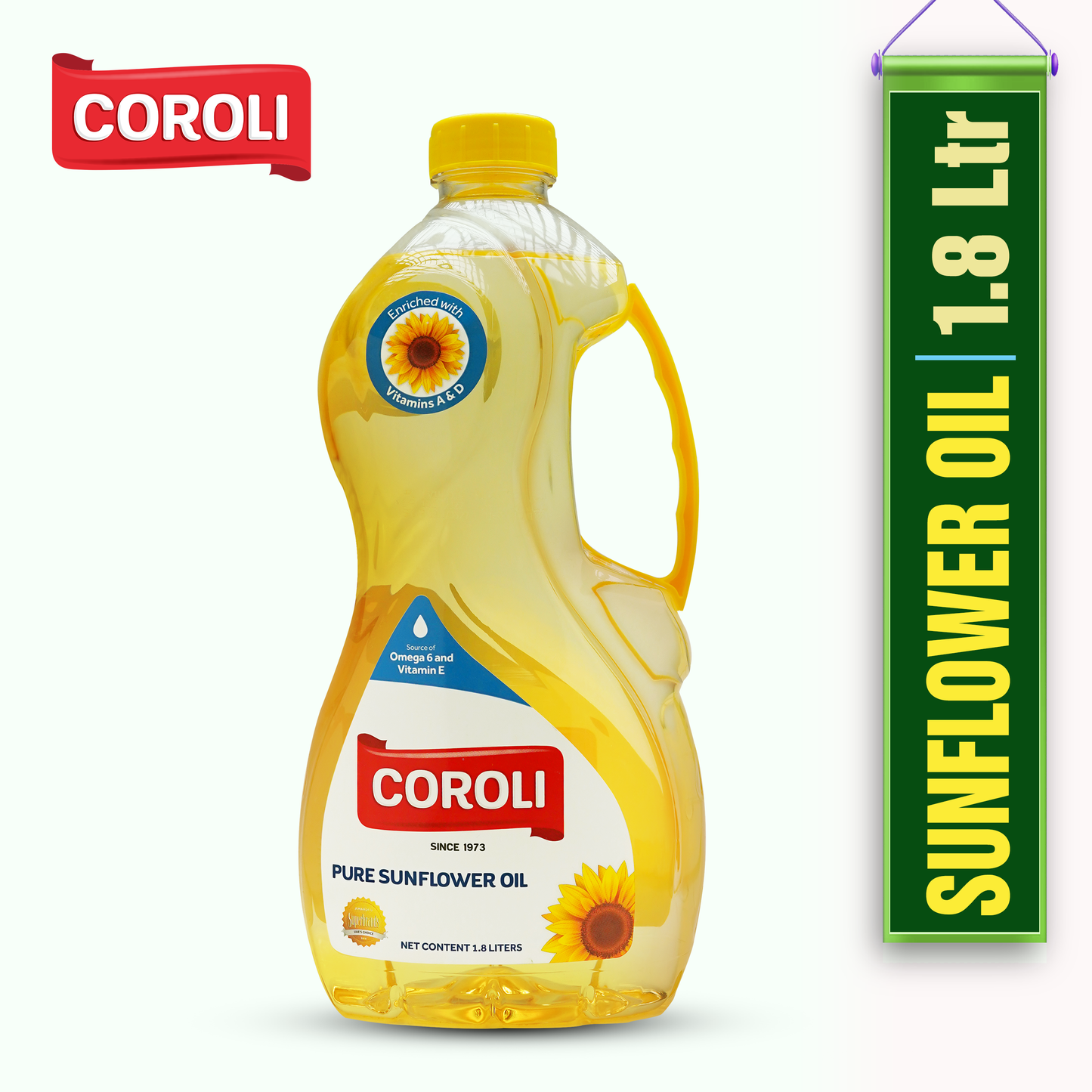 Coroli Sunflower Oil - 1.8 Ltr