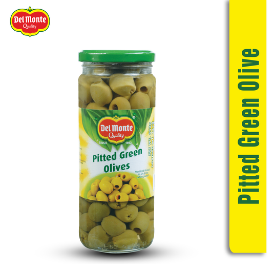 Delmonte Pitted Green Olives, 450g