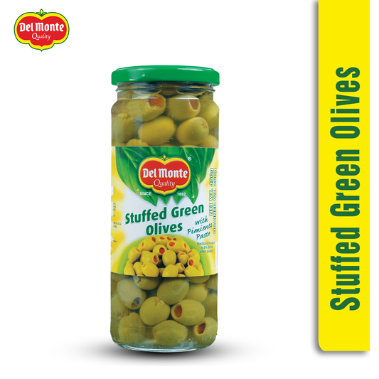 Delmonte Stuffed Green Olives, 450g