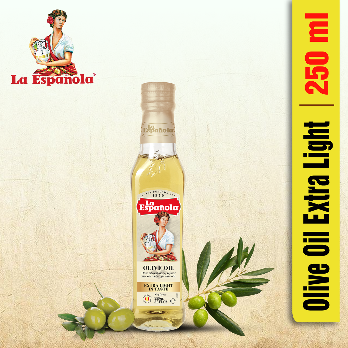 La Espanola Extra Light Olive Oil 250 ml